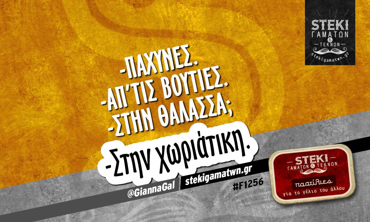 -Πάχυνες @GiannaGal